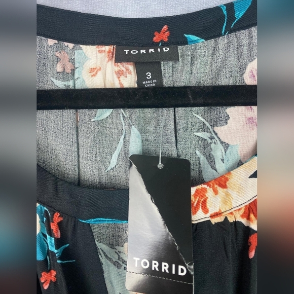 TORRID Mini Stretch Challis Aline Dress Women's Size 3X - Picture 7 of 13